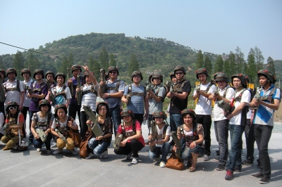 五四青年節，團委組織野CS活動